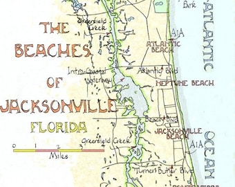 Jacksonville, Florida Map