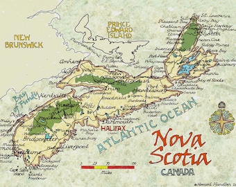 Nova Scotia Map