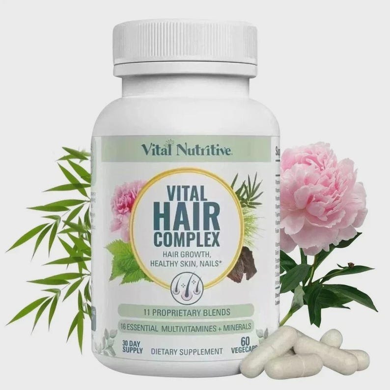 Vital Hair Complex Pack of 3 | Hair Growth Support | 100% Original | Fast Ship image 2