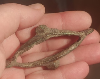 Äkta Viking-korsskydd, intakt, legering
