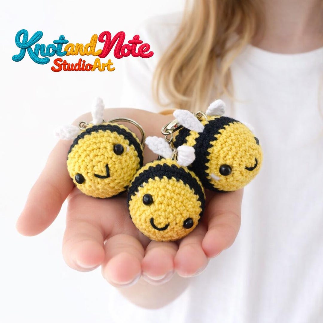 Cute Amigurumi Honey Bee Crochet Pattern, Bumblebee Crochet Pattern PDF ...