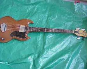 Rare! Vintage 1966 Gibson EB-0 Electric Bass Guitar