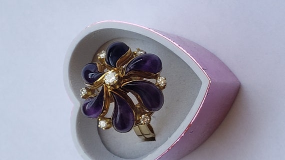 Incredible works of Art, Antique Art Deco 18k Yel… - image 3