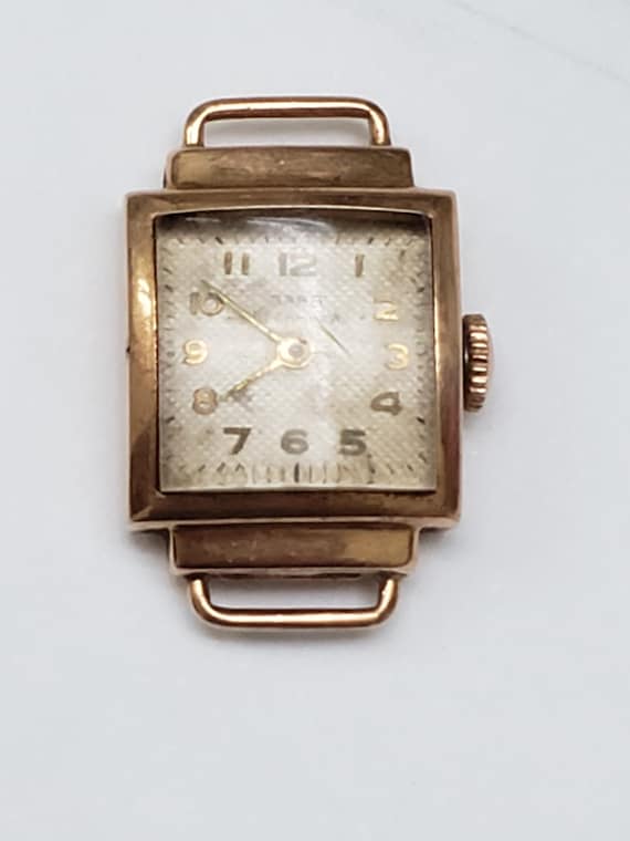お値下げ　14KT 14金ZELIA JEWELS swiss レディース腕時計 Vicence Watch Womens 14k Yellow Gold Byzantine Band New Battery