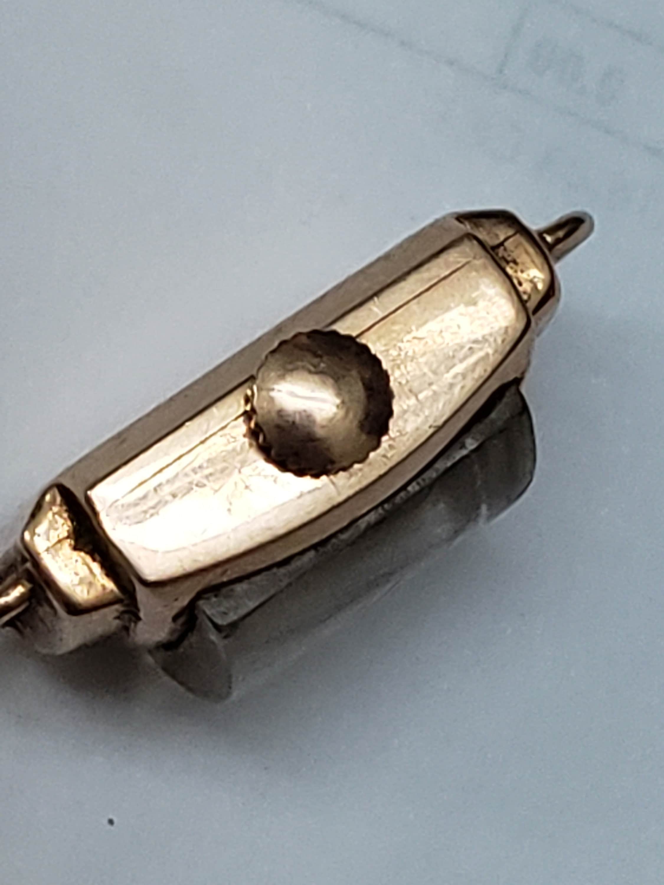 Antique Original Soviet 14K 583 Rose Gold Mechanical Watch 
