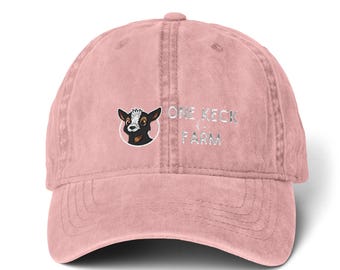 Women's Cap with Fashion Undervisor (Embroidery) - One Keck of a Farm