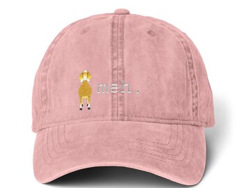 Women's Cap with Fashion Undervisor (Embroidery) - Meh. Goat