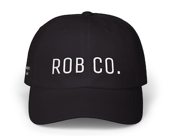 ROB CO. embroidered Classic Dad Cap | baseball hat