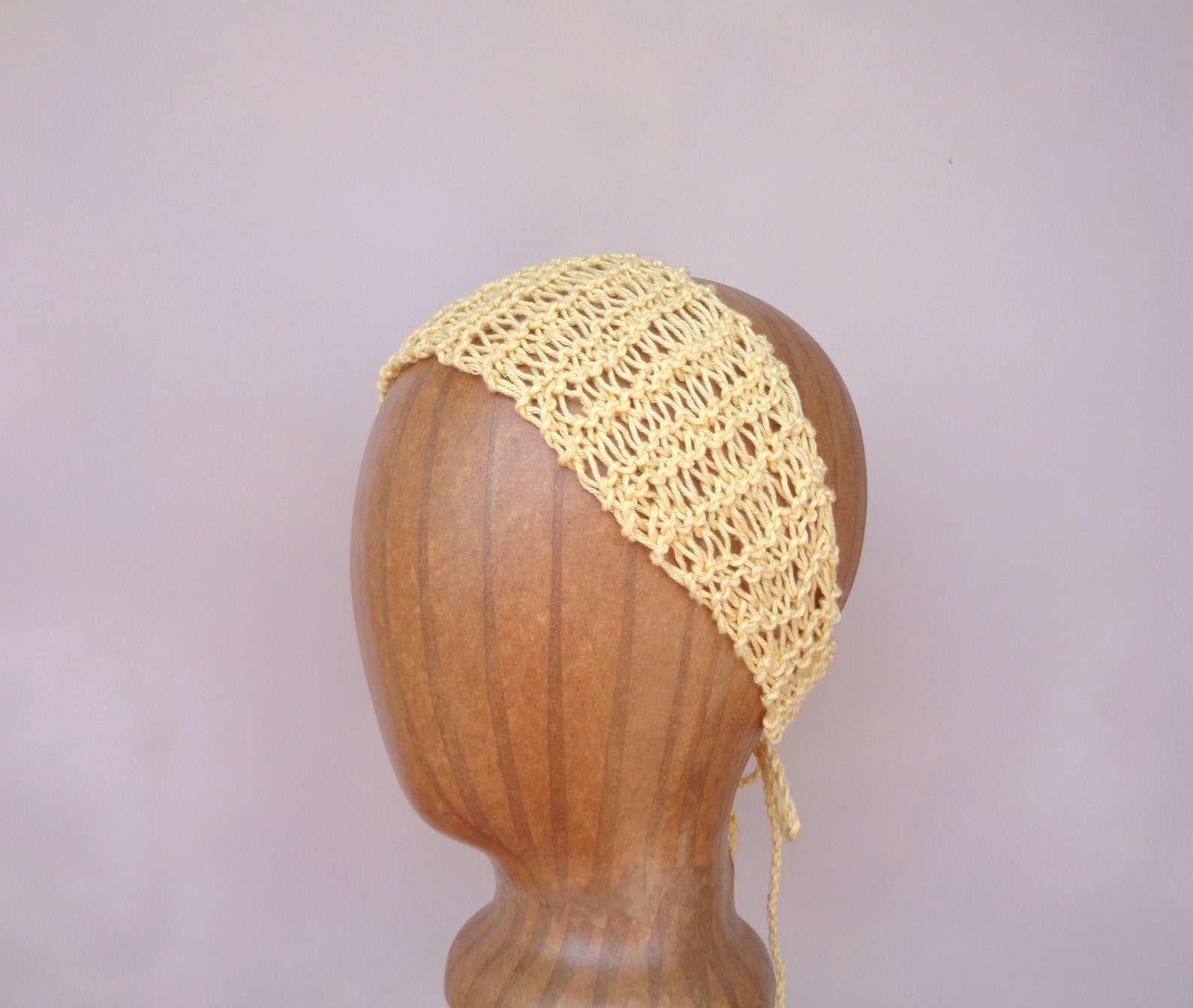 Lace String Headband CHOOSE Color Adjustable Tie Back Hand Etsy