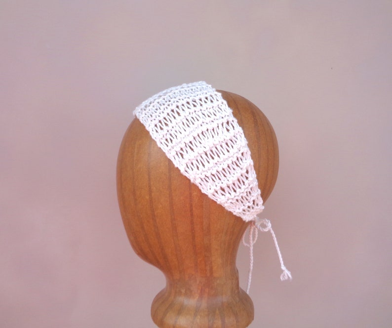 Lace String Headband CHOOSE Color Adjustable Tie Back Hand Etsy