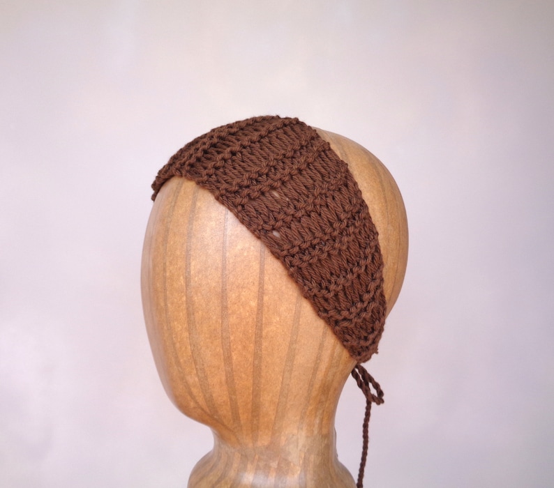 Lace String Headband CHOOSE Color Adjustable Tie Back Hand Etsy