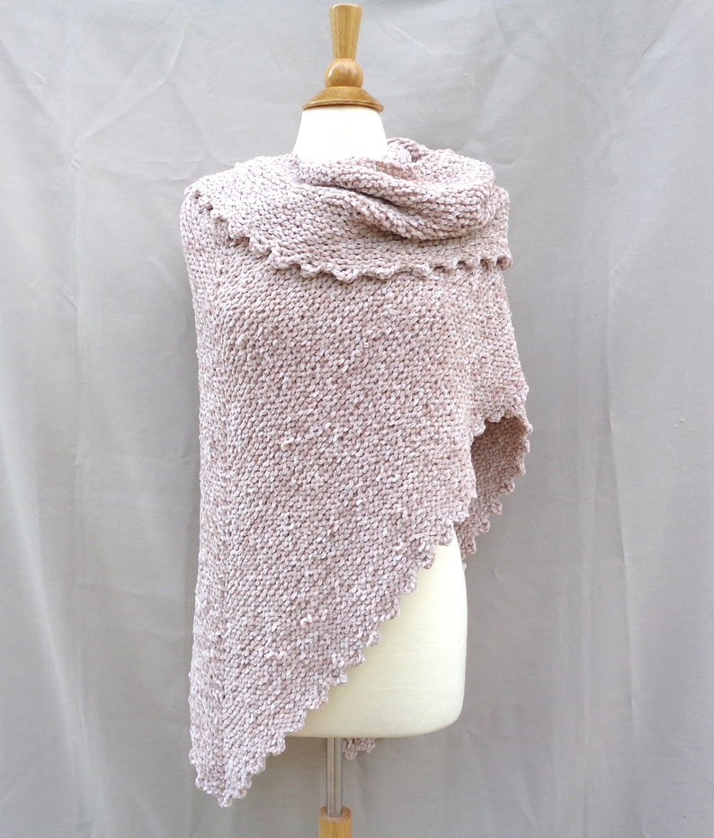 chenille shawl wrap