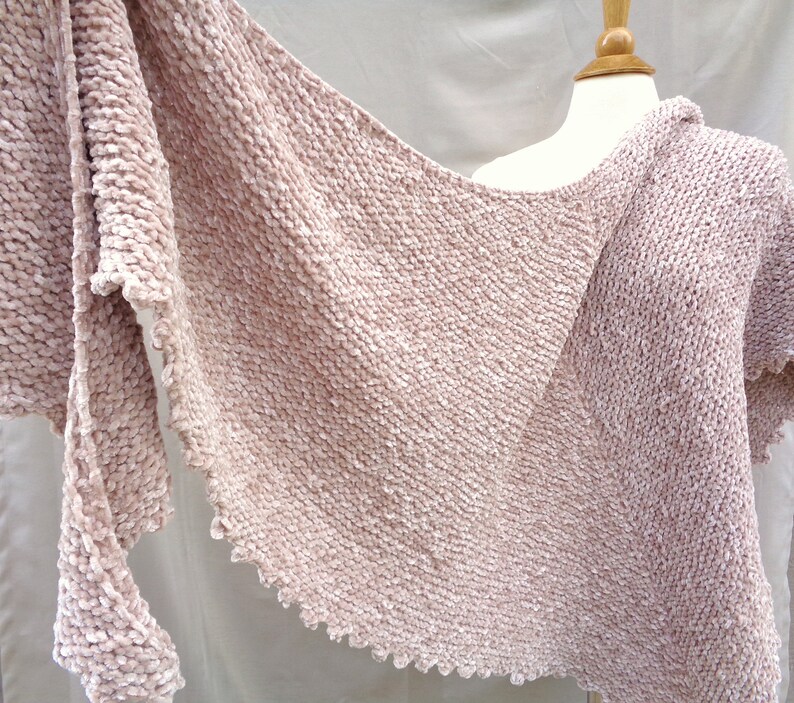 chenille shawl wrap