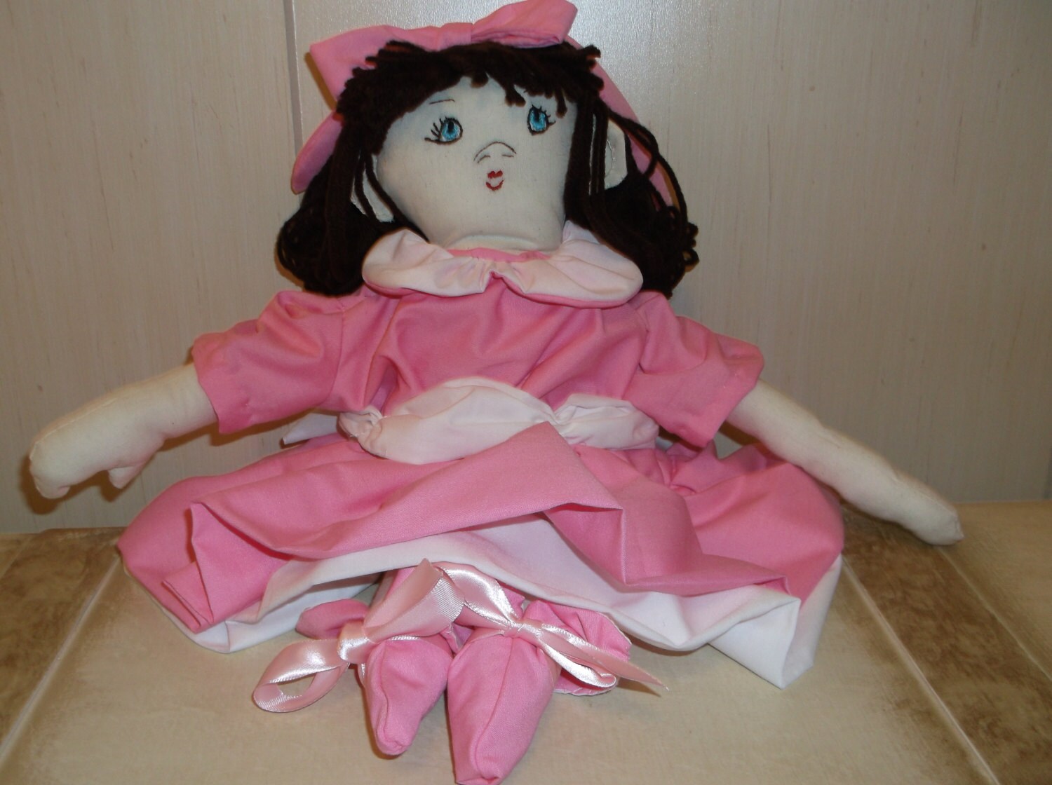 Hübsches in Pink Ragdoll kleines Mädchen Ragdoll Floppy Etsy