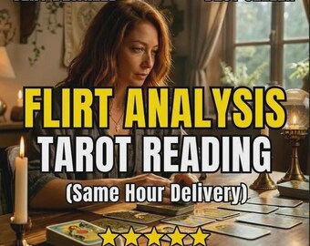 Same Hour Flirt Analysis Tarot Reading | Are They Flirting With You | Crush Energy Psychic Insight | Deep Intuitive Love Reading