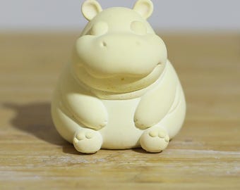 Hipopótamo Mascota de Té