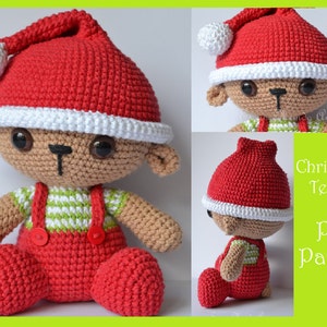 Christmas Teddy Amigurumi Pattern