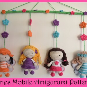 Fairies Mobile Amigurumi Pattern