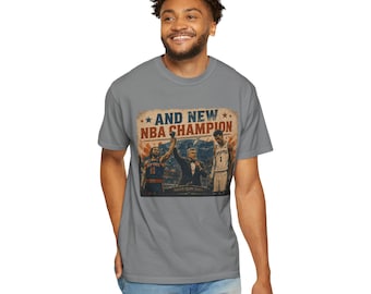 und neues NBA Champion T-Shirt | Vintage Basketball Poster Tee | NY Basketball Champs | New York Sport