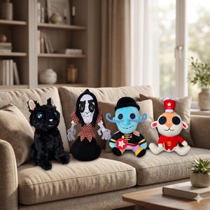 Coraline inktvis pluche speelgoed voor kinderen, schattige octopus knuffel uit de Coraline film, verjaardagscadeau voor fans, zachte knuffel afbeelding 5
