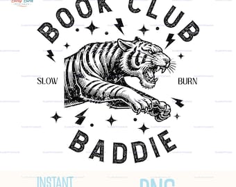 Descarga instantánea de la imagen PNG del villano del club de lectura