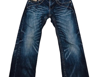 Red Pepper Whiskering Rare Design Jeans
