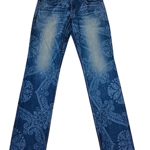 Limited Japanese Brand Edwin Paisley Design Jeans image 1