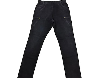 Japanische Marke Issey Miyake Mercibeaucoup Super Black Jeans