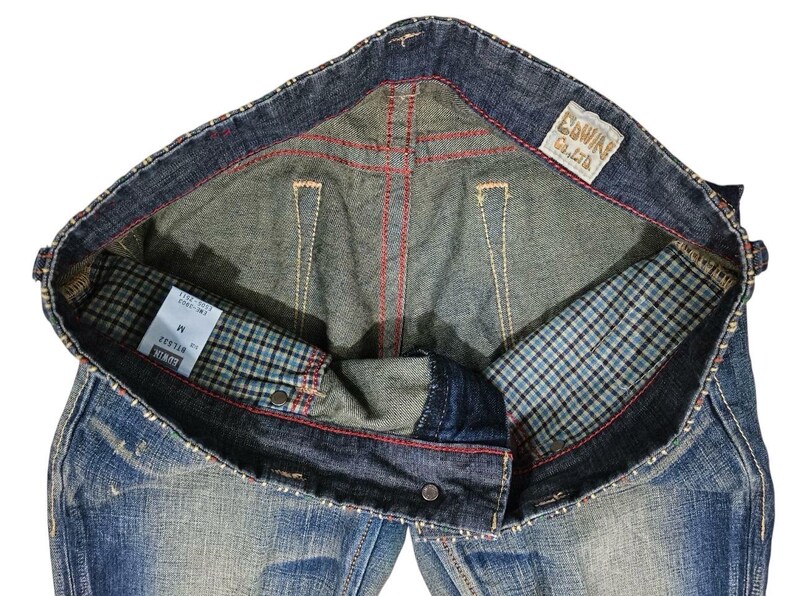 Japanese Brand Edwin Limited Design Claw Jeans image 7