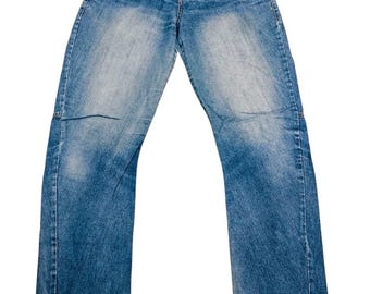 Japanese Brand Forest Heart Double Waist Design Jeans