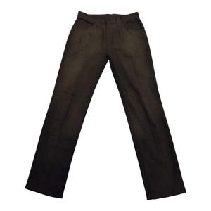 Pantalon vintage Levi's Sta-Prest marron foncé