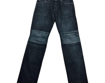 Japanese Brand Patch Embroidery Design Jeans