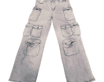 Japanese Brand VIP Jeans Cargo Rare Design Jeans