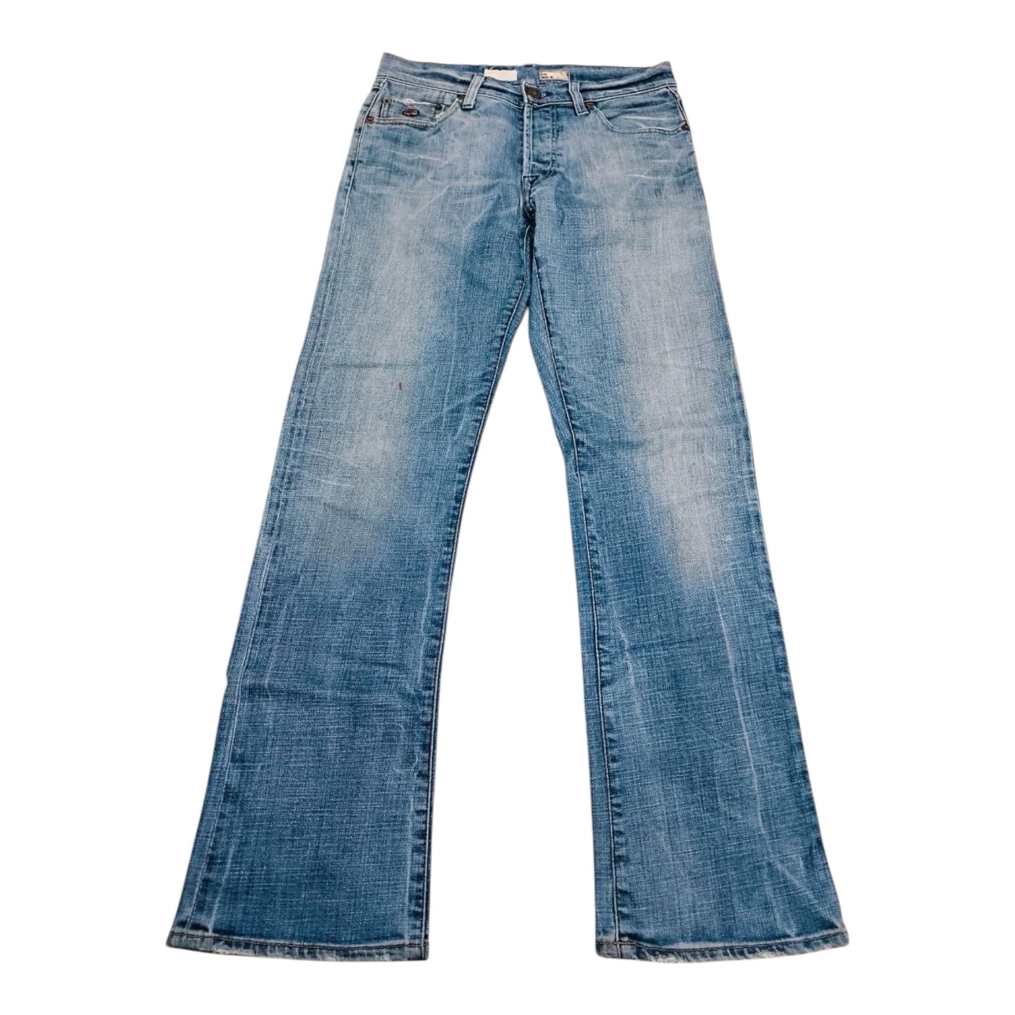 00s archive clash flare denim grunge Peso Archive Curved Seam Grey 