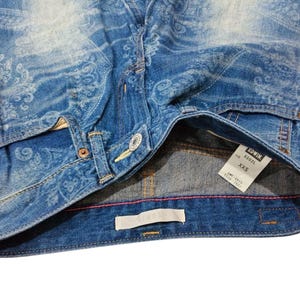 Limited Japanese Brand Edwin Paisley Design Jeans image 7