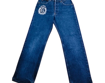 Jeans vintage Levi's X GNRHYMES - Made in USA - Taglia 30