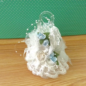 Vintage Swan Wedding Cake Topper