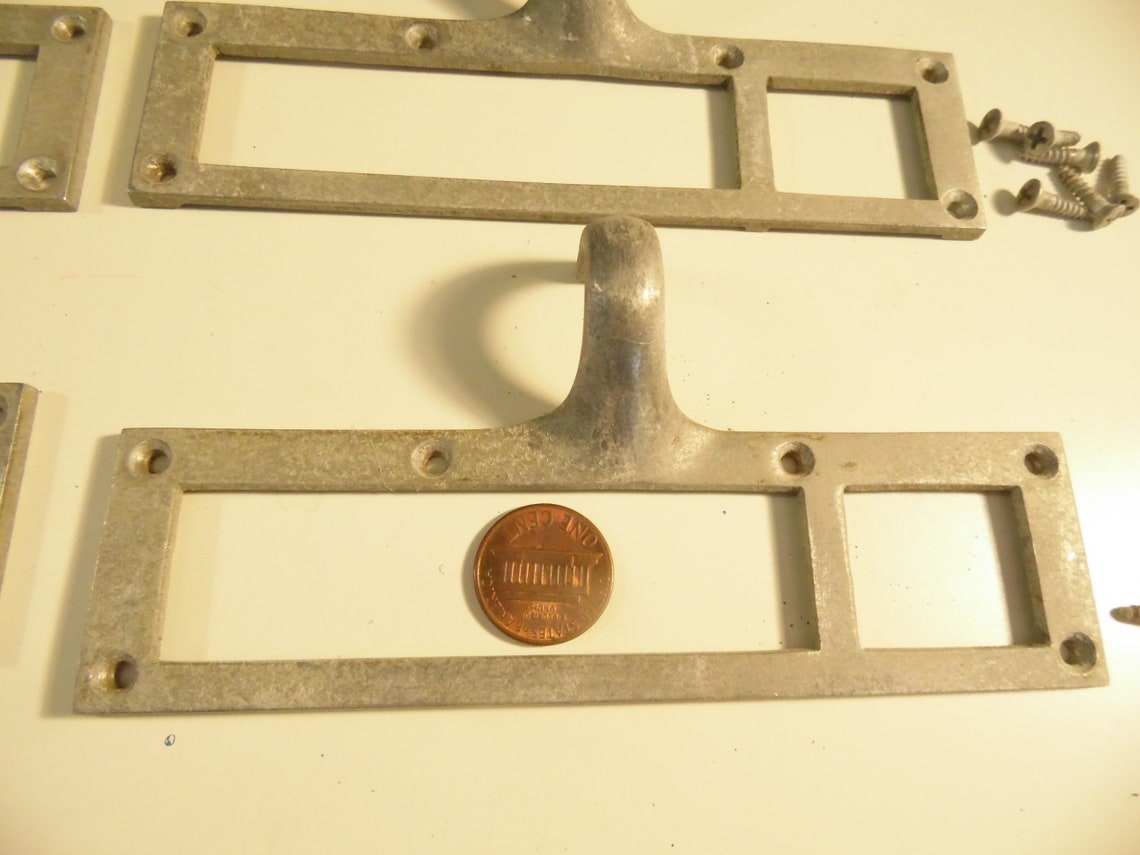 Vintage Library Card Catalog Drawer Pulls Set Of 4 With Etsy