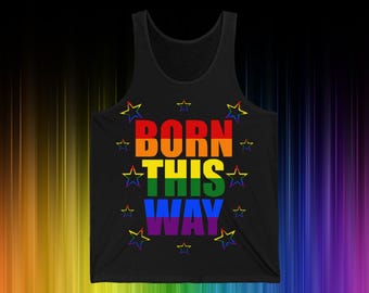 Linne med regnbågspride-typografi