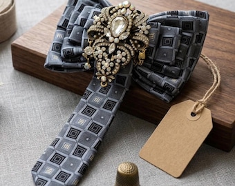 Midnight Mosaik Brosche Fliege