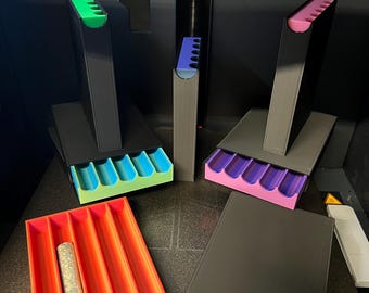 Pocket Doinks - 10mm-12mm Glass Tip Joint Holder | 3D Printed Wood Tip Organizer | Secure Joint Case EDC Rolling Accessory