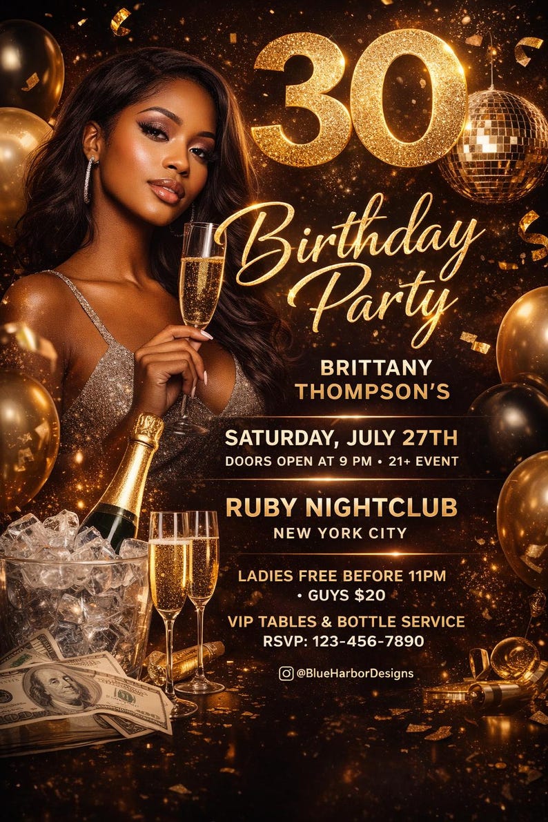 Ruby Flyer Custom Event Flyer Design, Parties, Weddings, Business Promotions ...
