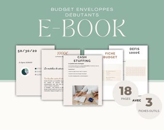 Budget Guide (Envelopes) PDF | Beginner Budget Management eBook | Printable Savings Tracker, Cash Stuffing Method (French)
