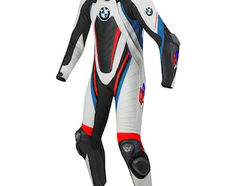 BMW Motorrad S1000RR Motorbike Motorcycle Leather Racing Suit.