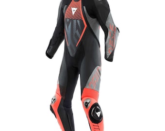 Dainese Audax D-Zip 1-delig leren racepak, (replica)