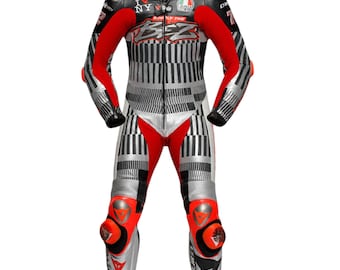 Traje de cuero para motociclista Dainese BEZ.