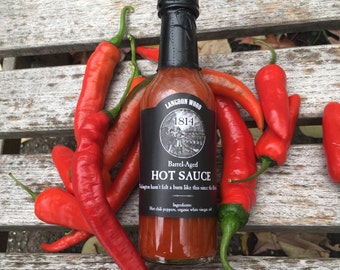 L.W. 1814 Barrel Aged Hot Sauce