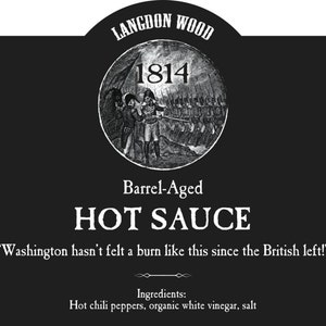 L.W. 1814 Barrel Aged Hot Sauce image 2