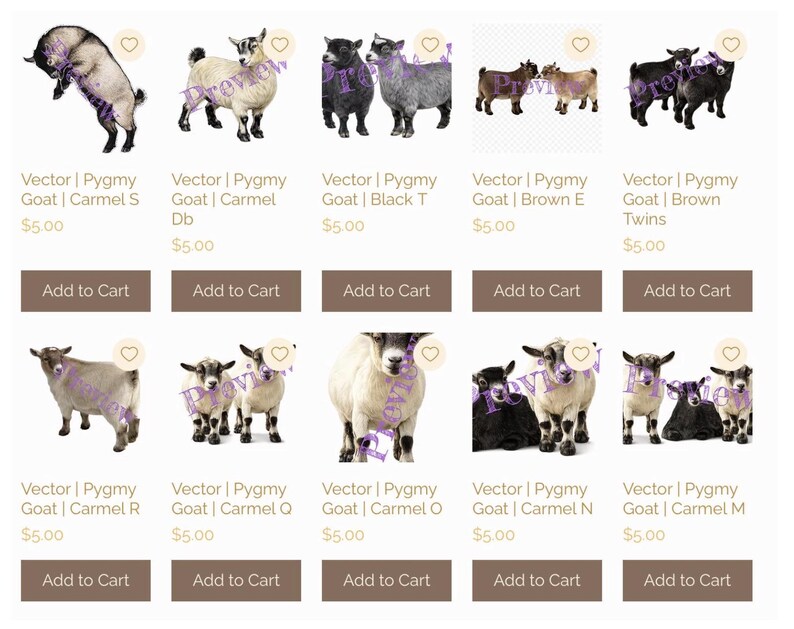 NPGA Registered Pygmy Goat Clipart, Logo Design, 4-H Fair Vector Image ...