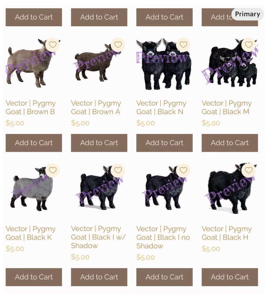 NPGA Registered Pygmy Goat Clipart, Logo Design, 4-H Fair Vector Image ...